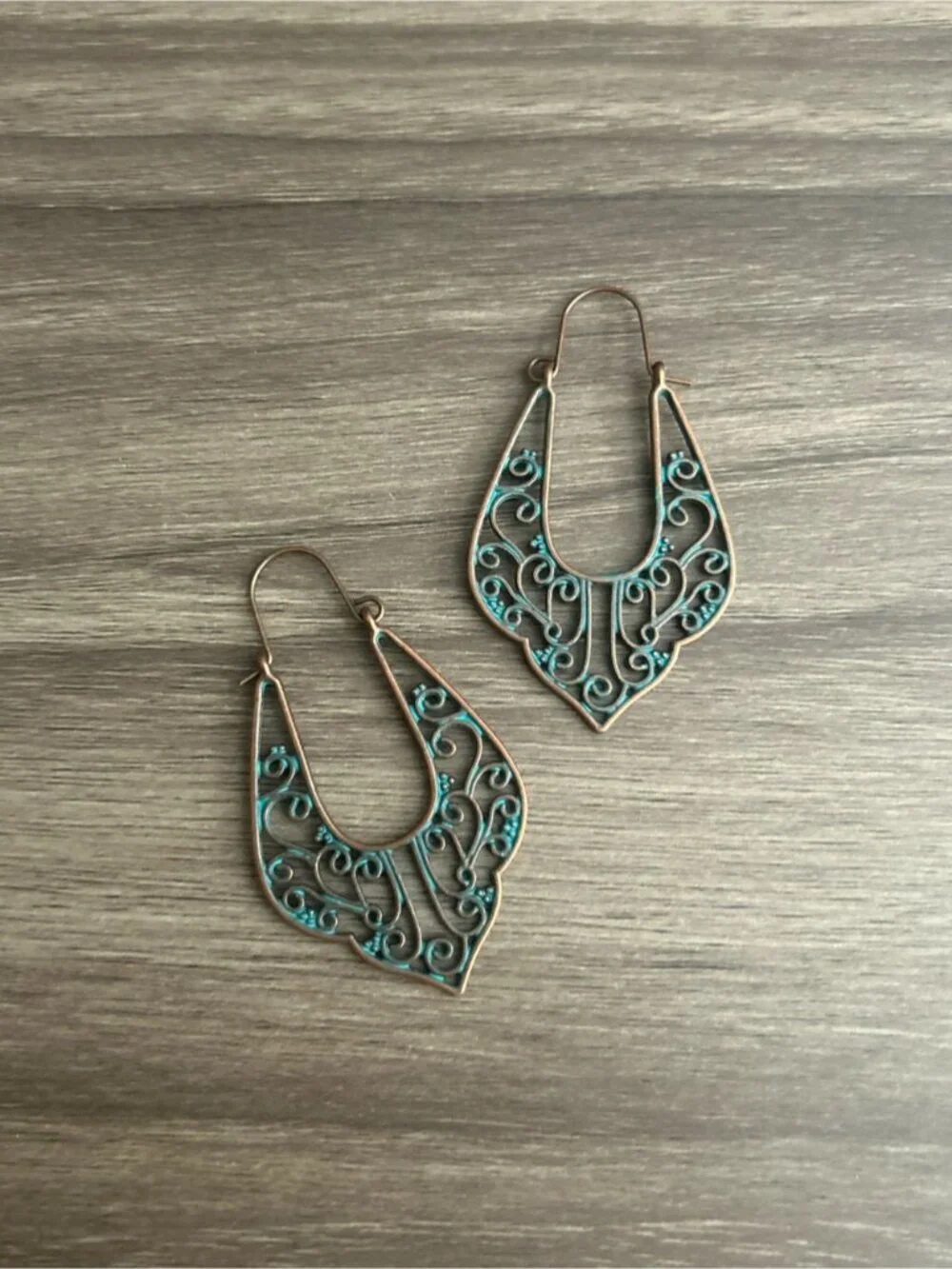 Boho hoop earrings Q1313